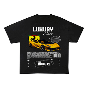 RDMCLOTHINGART tapestry hoodie FERRARI HEAVY WEIGHT COTTON TEE-9095