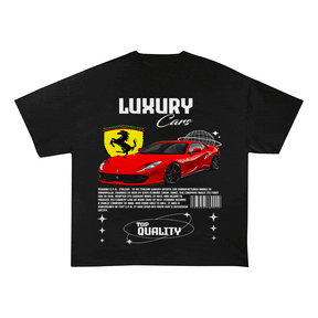 RDMCLOTHINGART tapestry hoodie FERRARI HEAVY WEIGHT COTTON TEE-9096