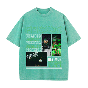 RDMCLOTHINGART tapestry hoodie FERXXO HEAVY WEIGHT COTTON TEE-8997