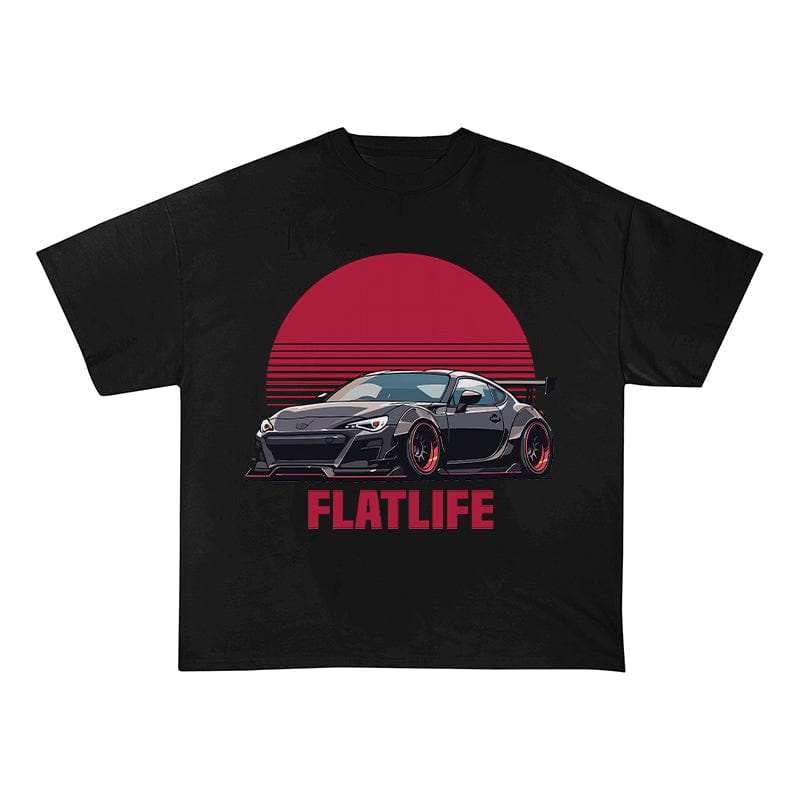 RDMCLOTHINGART tapestry hoodie FL4T HEAVY COTTON TEES-9450