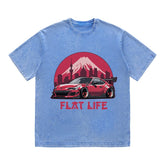 RDMCLOTHINGART tapestry hoodie FL4T HEAVY COTTON TEES-9453