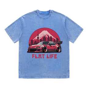 RDMCLOTHINGART tapestry hoodie FL4T HEAVY COTTON TEES-9453