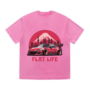 RDMCLOTHINGART tapestry hoodie FL4T HEAVY COTTON TEES-9453