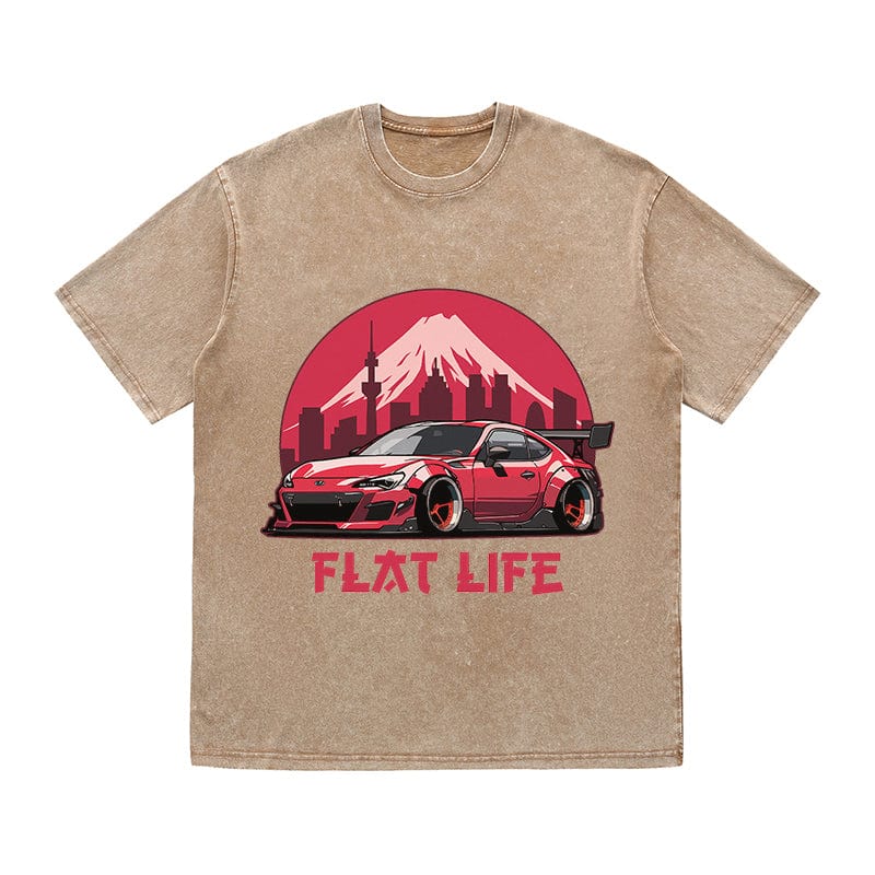 RDMCLOTHINGART tapestry hoodie FL4T HEAVY COTTON TEES-9453