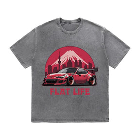 RDMCLOTHINGART tapestry hoodie FL4T HEAVY COTTON TEES-9453