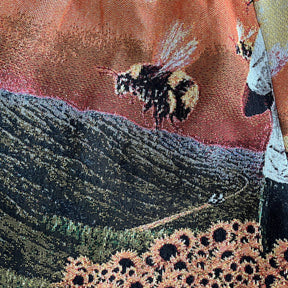 RDMCLOTHINGART tapestry hoodie FLOWER BOY TAPESTRY SHORTS