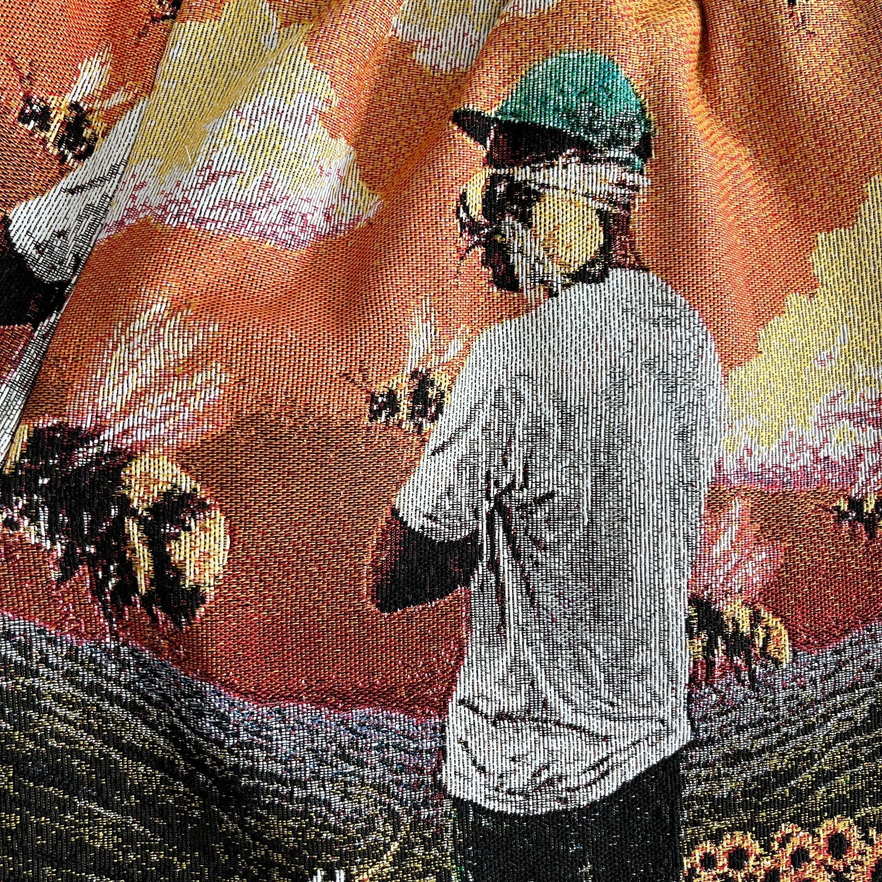 RDMCLOTHINGART tapestry hoodie FLOWER BOY TAPESTRY SHORTS