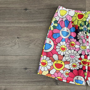 FLOWER MESH SHORTS-8622 - RDMCLOTHINGART