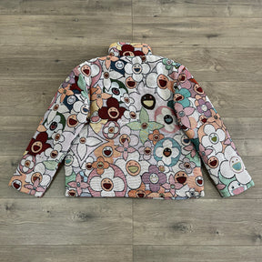 FLOWER TAPESTRY COAT - RDMCLOTHINGART