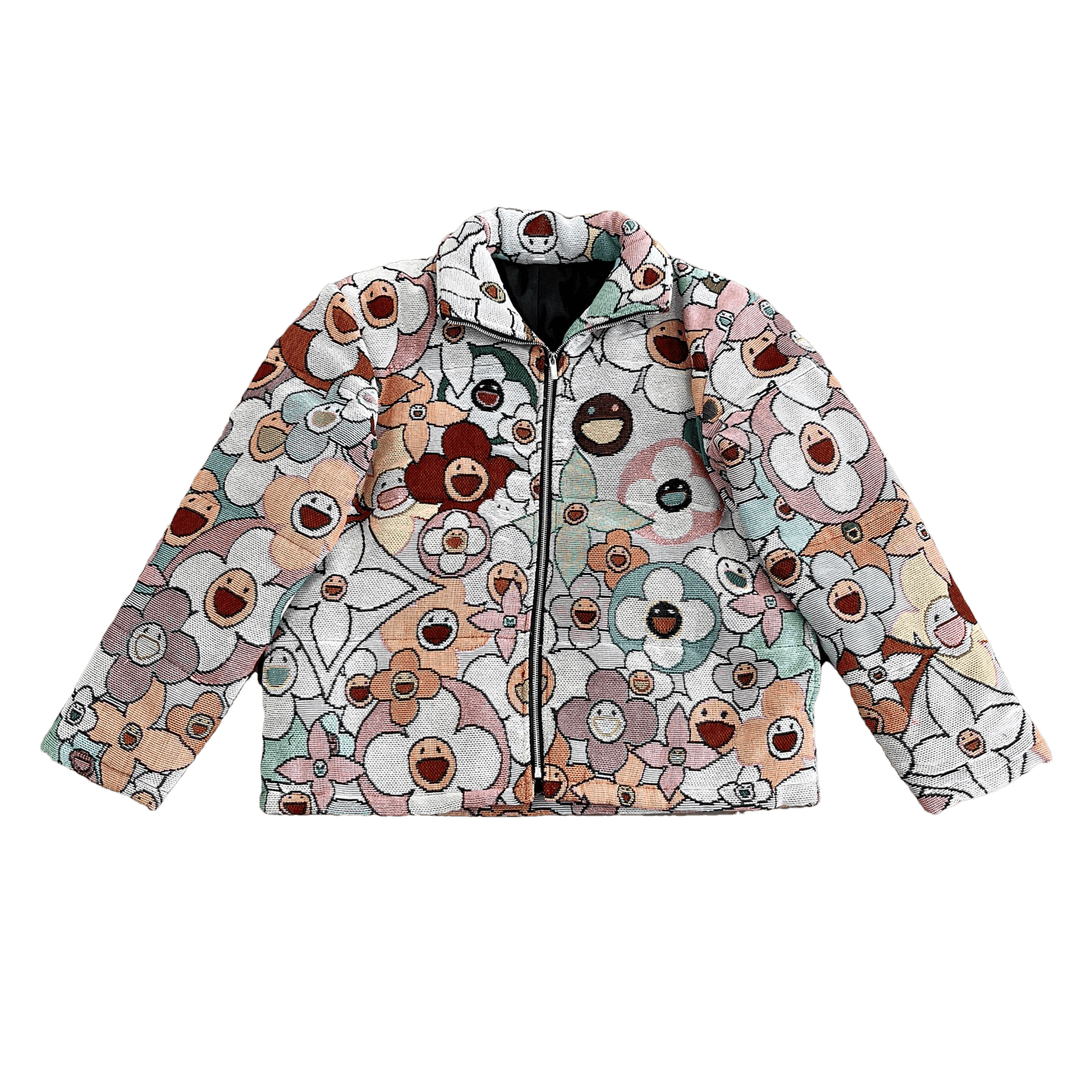 FLOWER TAPESTRY COAT - RDMCLOTHINGART