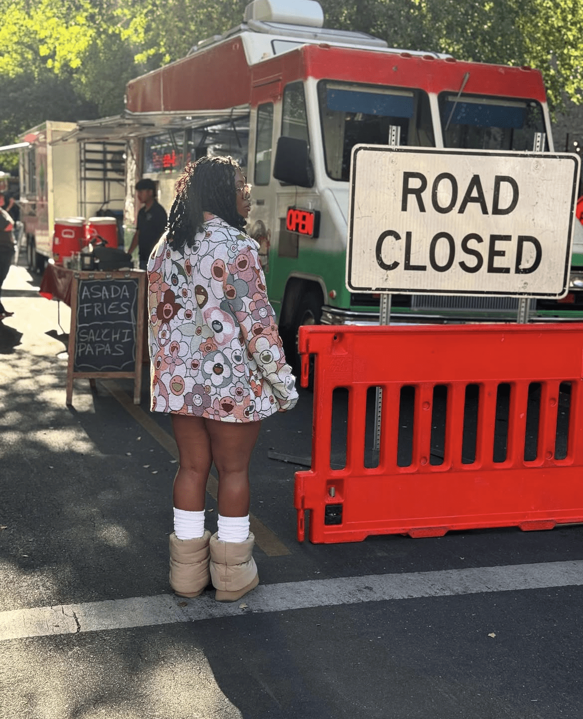 RDMCLOTHINGART tapestry hoodie FLOWER TAPESTRY JACKET