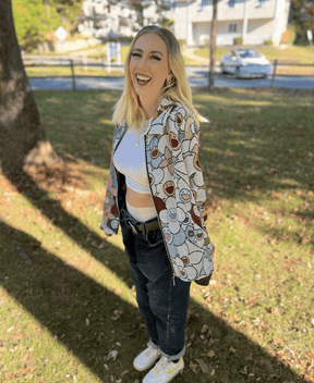 RDMCLOTHINGART tapestry hoodie FLOWER TAPESTRY JACKET