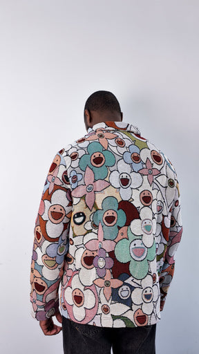 FLOWER TAPESTRY JACKET - RDMCLOTHINGART