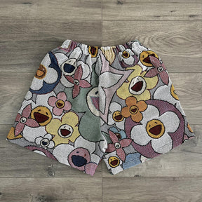 FLOWER TAPESTRY SHORT - RDMCLOTHINGART