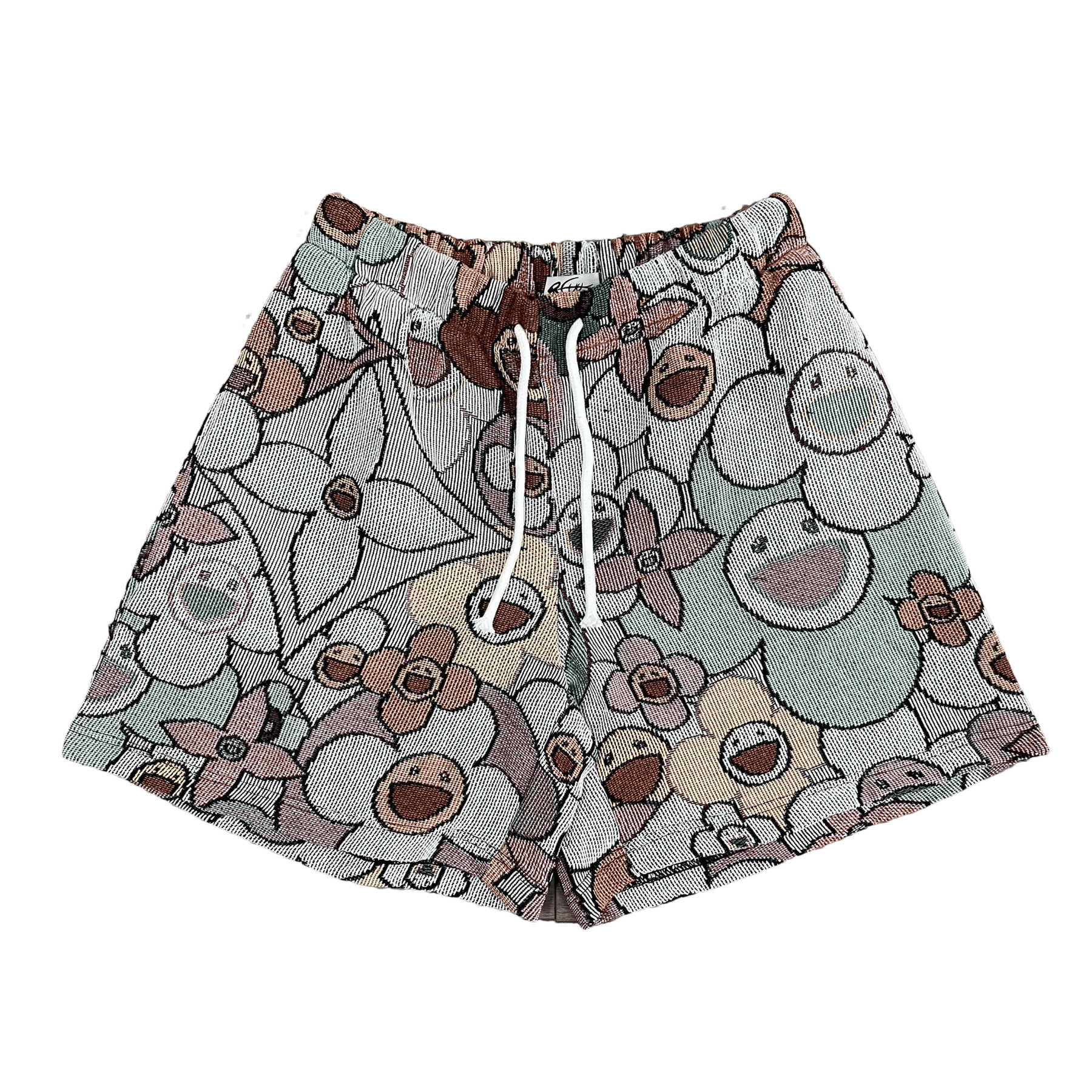FLOWER TAPESTRY SHORT - RDMCLOTHINGART