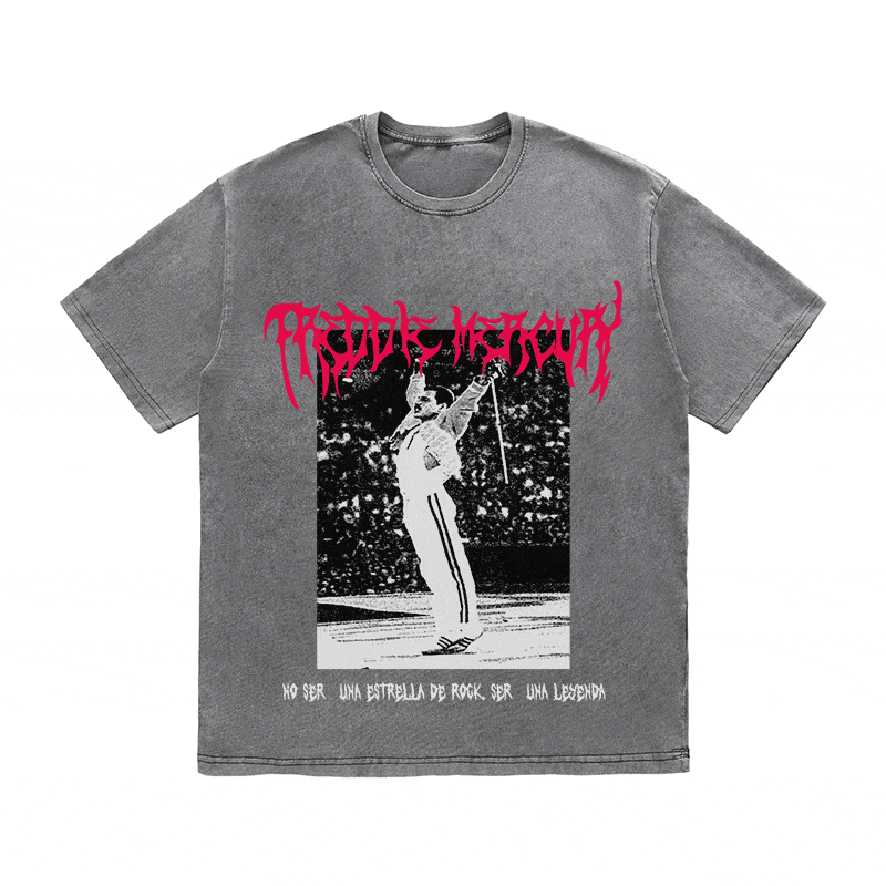 RDMCLOTHINGART tapestry hoodie FREDDIE MERCURY HEAVY WEIGHT COTTON TEE-8902