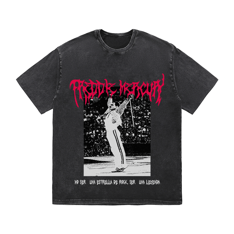 RDMCLOTHINGART tapestry hoodie FREDDIE MERCURY HEAVY WEIGHT COTTON TEE-8902