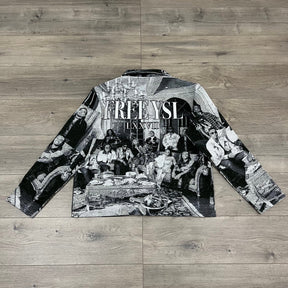FREEYSL TAPESTRY JACKET - RDMCLOTHINGART