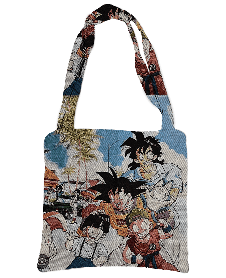 RDMCLOTHINGART tapestry hoodie FRIEND GOKU TAPESTRY BAG