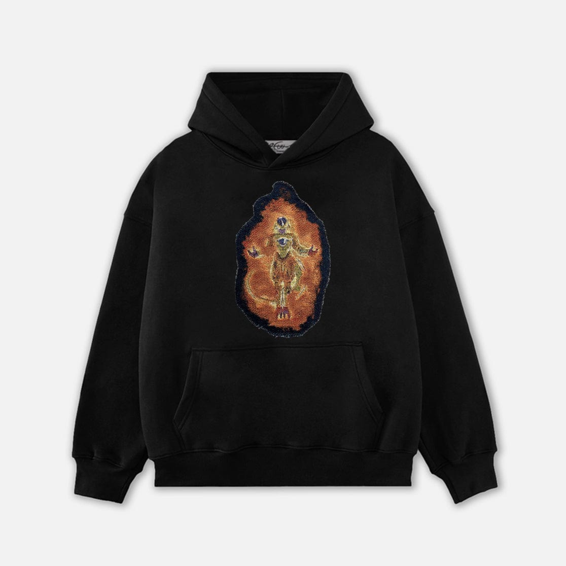 FRIEZA TAPESTRY PATCH HOODIE-9075 - RDMCLOTHINGART