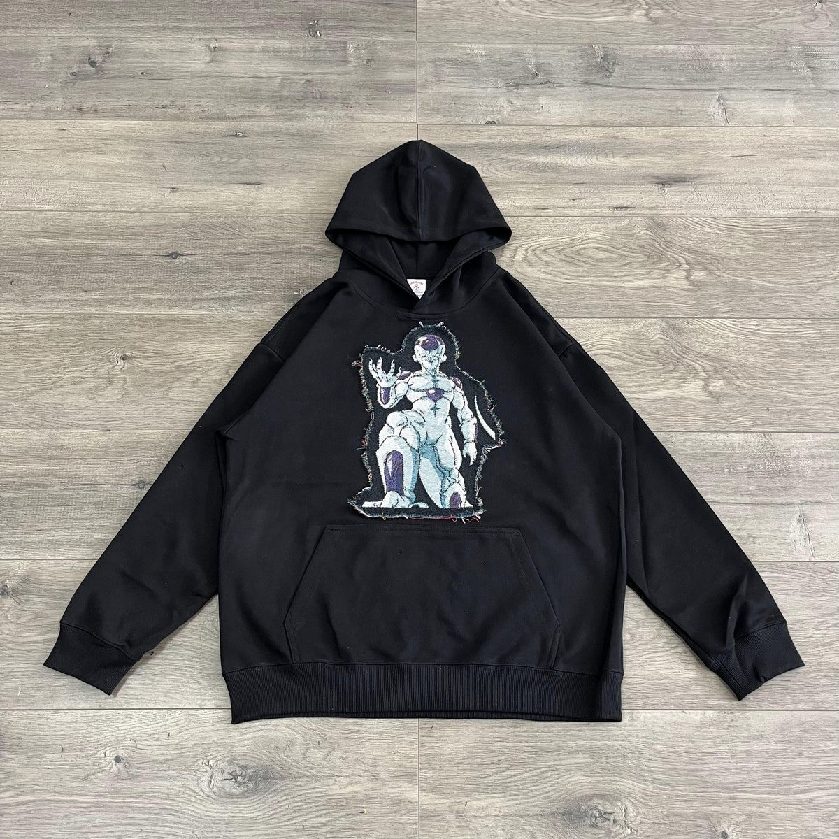 FRIEZA TAPESTRY PATCH HOODIE-9078 - RDMCLOTHINGART