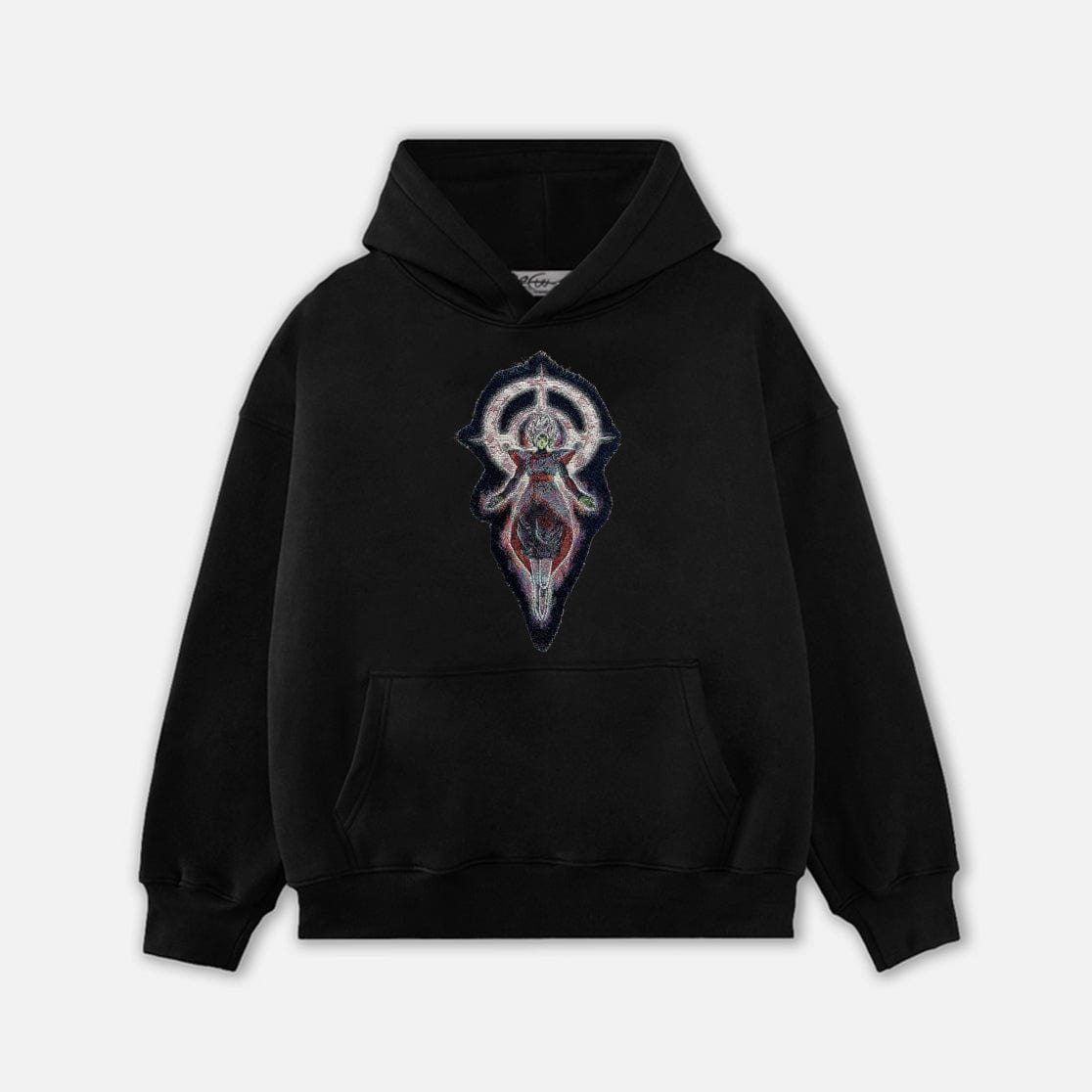 FUSED TAPESTRY PATCH HOODIE-9070 - RDMCLOTHINGART