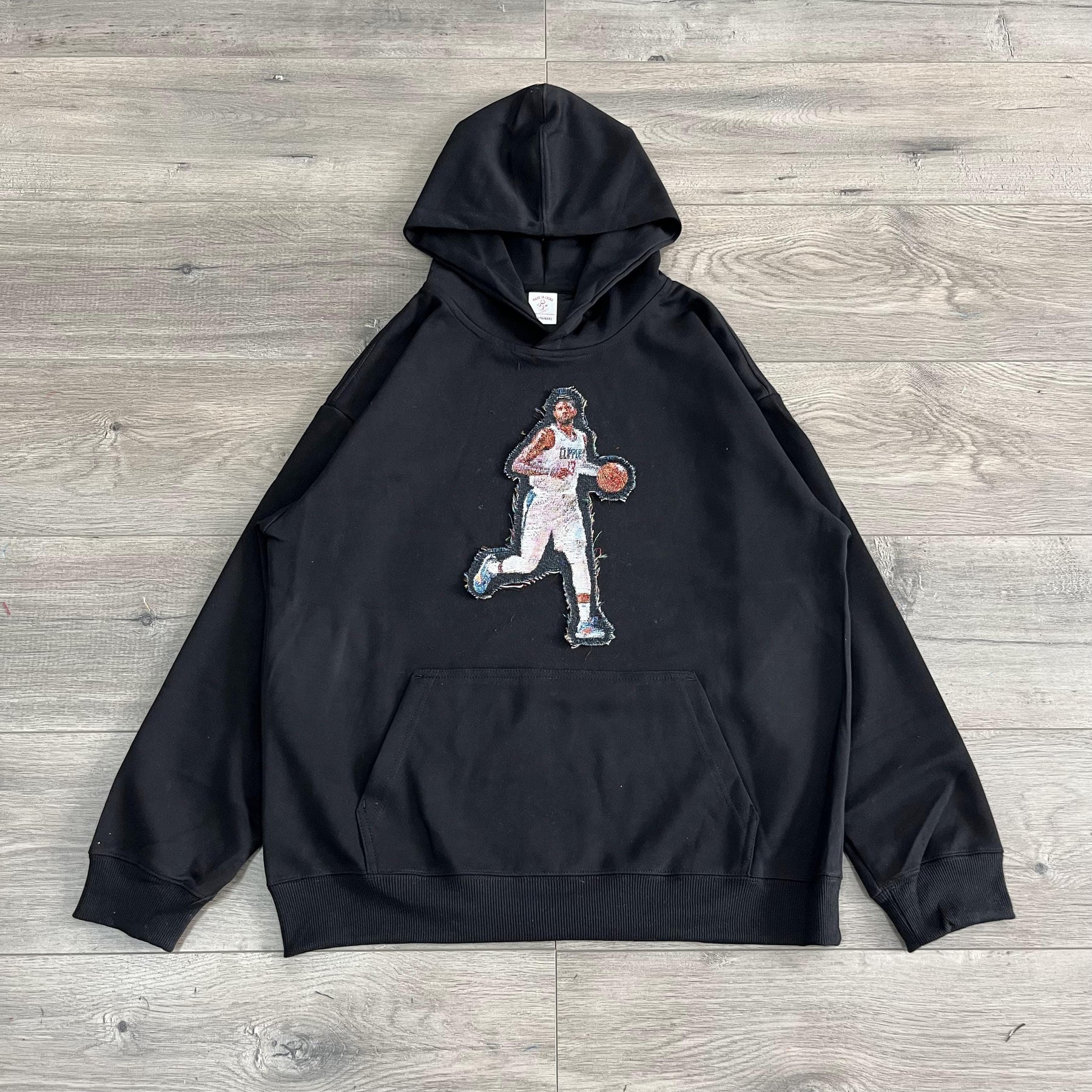 GEORGE TAPESTRY PATCH HOODIE-9027 - RDMCLOTHINGART