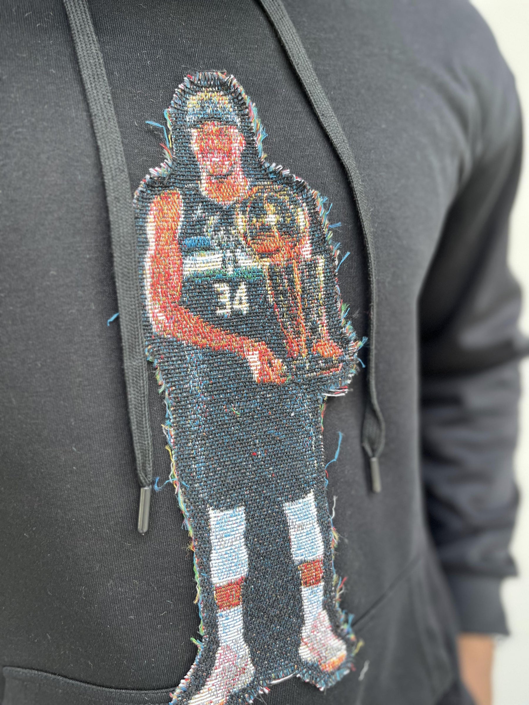 GIANNIS TAPESTRY PATCH HOODIE-9030 - RDMCLOTHINGART