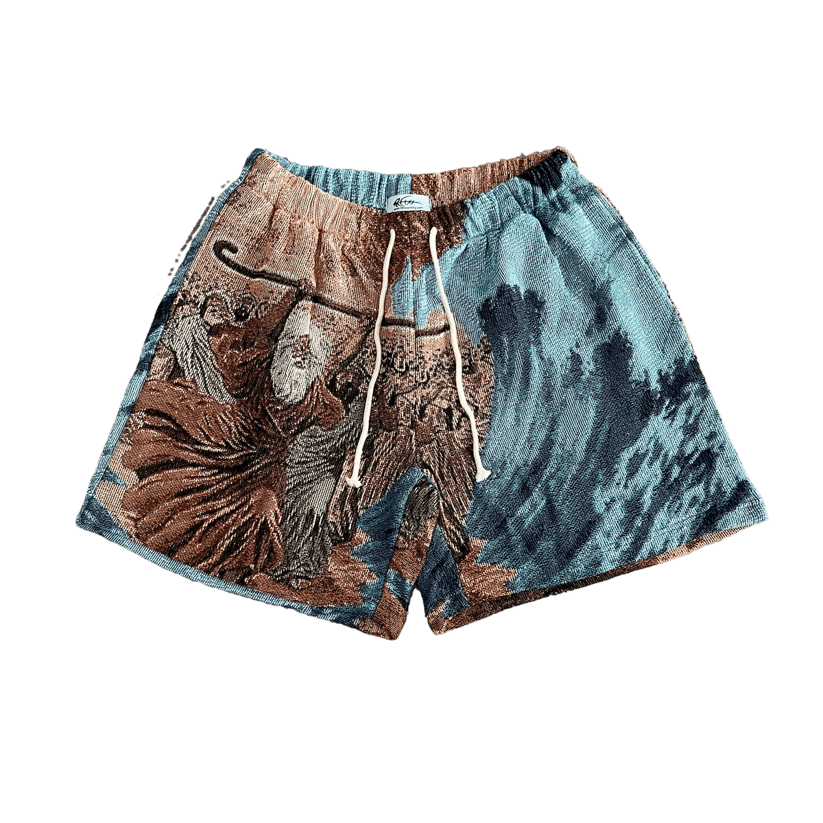 RDMCLOTHINGART tapestry hoodie GOD'S KINGDOM TAPESTRY SHORTS