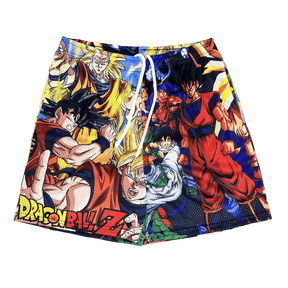 GOKU COLLECTION MESH SHORTS-8662 - RDMCLOTHINGART