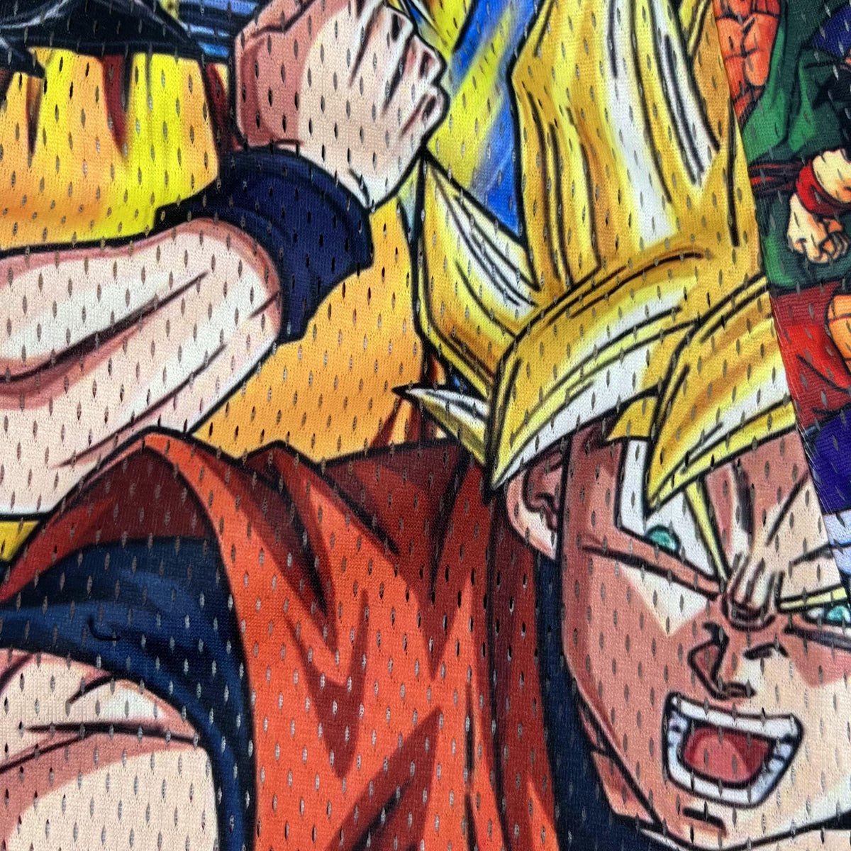 GOKU COLLECTION MESH SHORTS-8662 - RDMCLOTHINGART