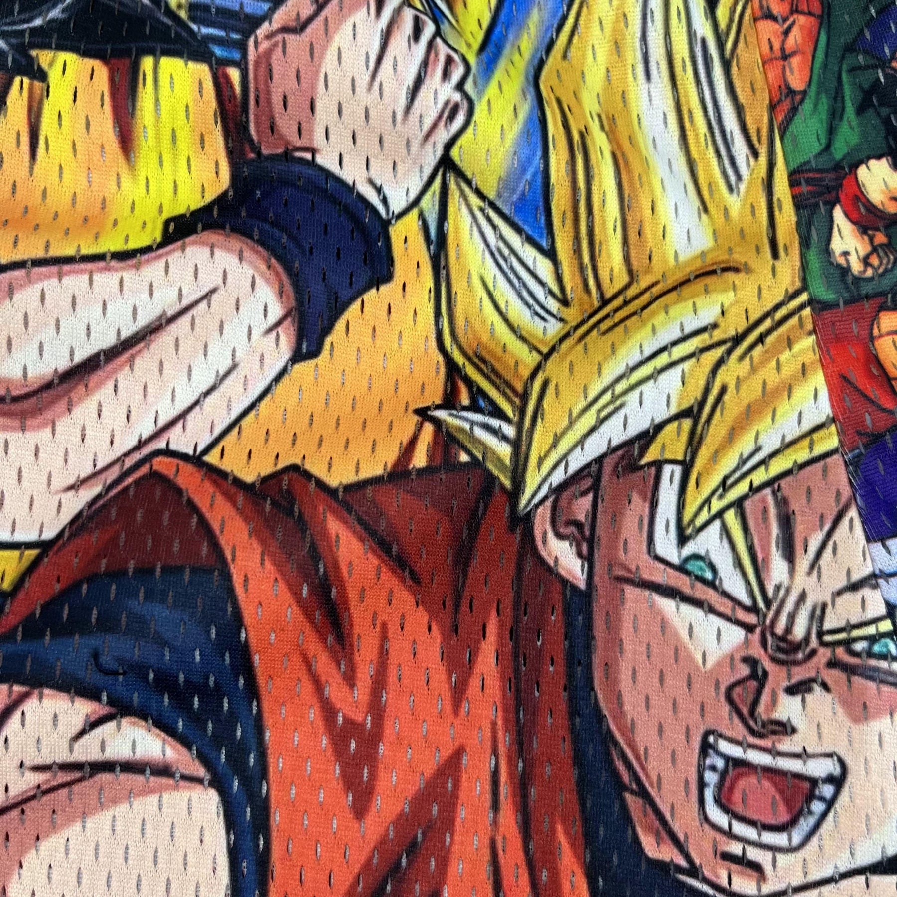 GOKU COLLECTION MESH SHORTS-8662 - RDMCLOTHINGART