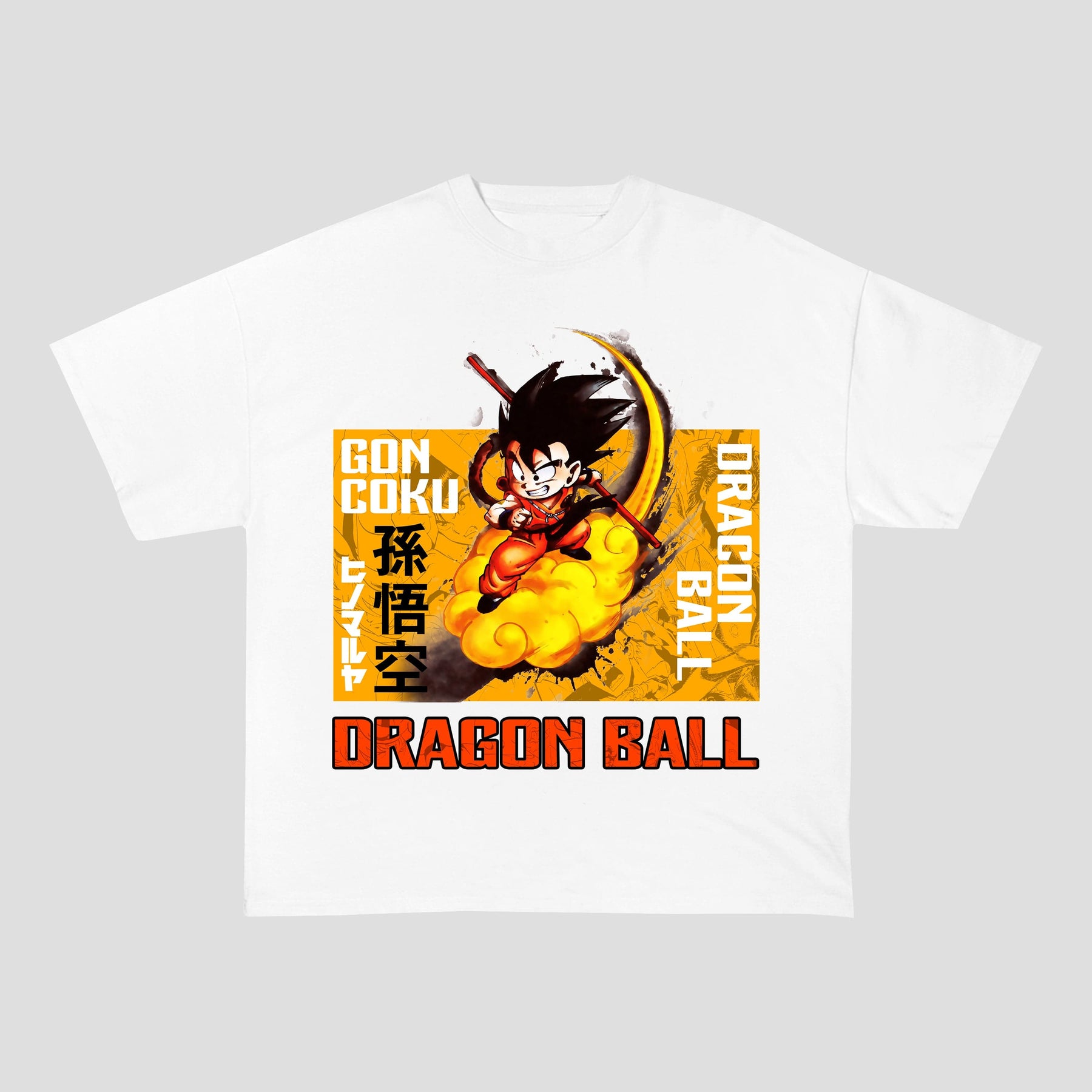 GOKU HEAVY COTTON TEES-8171 - RDMCLOTHINGART