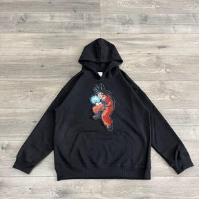 GOKU TAPESTRY PATCH HOODIE-9061 - RDMCLOTHINGART