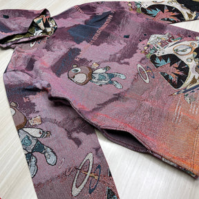 GRADUATION TAPESTRY HOODIE - RDMCLOTHINGART