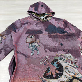 GRADUATION TAPESTRY HOODIE - RDMCLOTHINGART