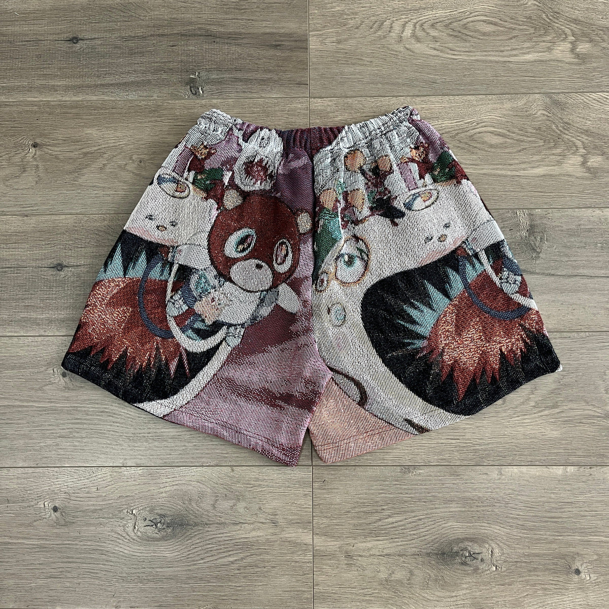 RDMCLOTHINGART tapestry hoodie GRADUATION TAPESTRY SHORTS