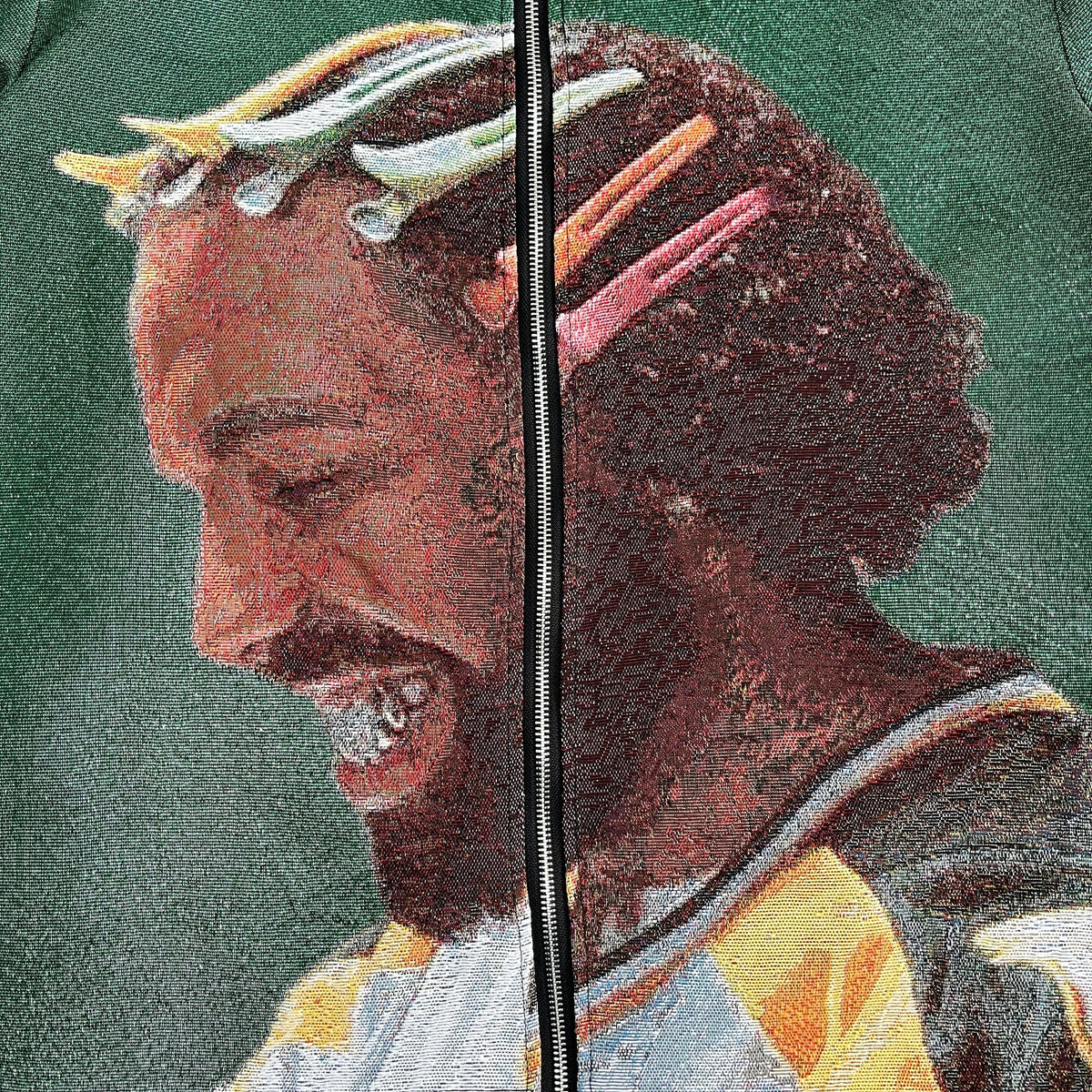 RDMCLOTHINGART tapestry hoodie GREEN DRAKE TAPESTRY TEE