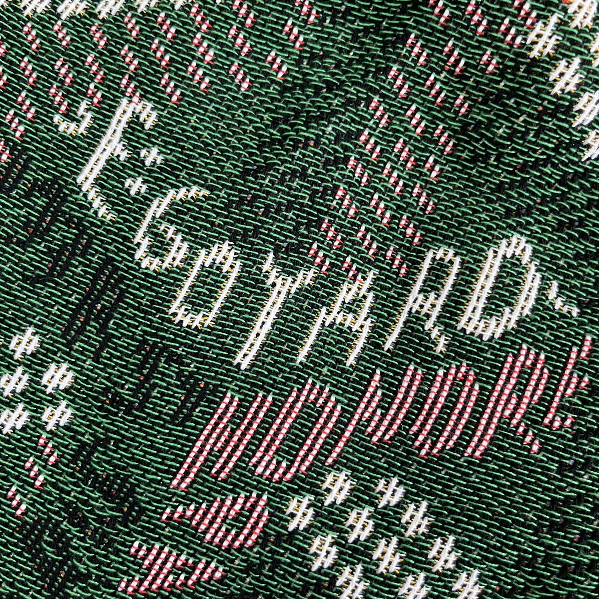 GREEN GY TAPESTRY SHORTS - RDMCLOTHINGART