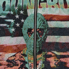 RDMCLOTHINGART tapestry hoodie GREEN YOUNGBOY TAPESTRY JACKET