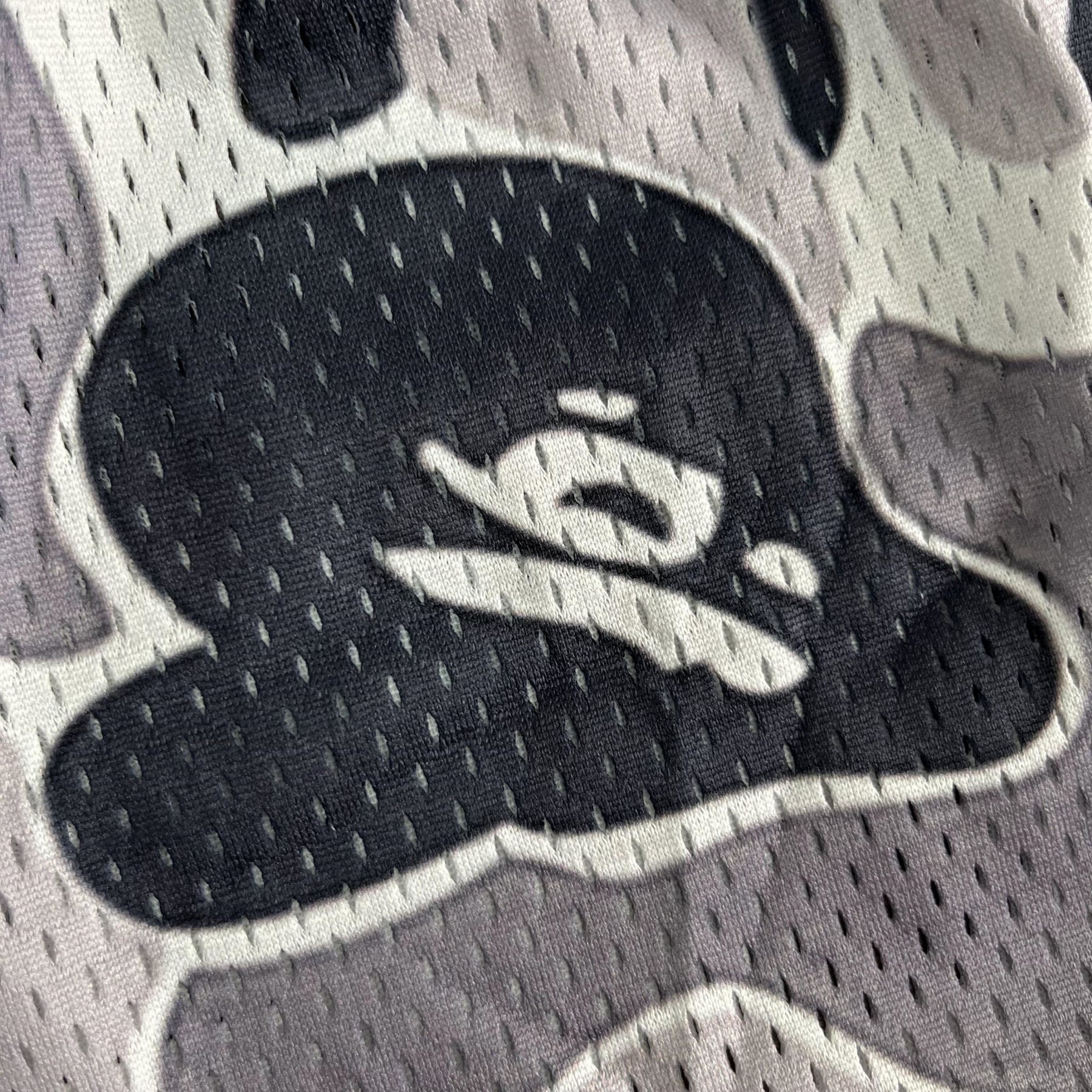 GREY CAMO MESH SHORTS-8700 - RDMCLOTHINGART