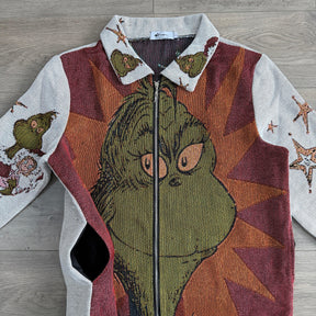 RDMCLOTHINGART tapestry hoodie GRINCH TAPESTRY JACKET