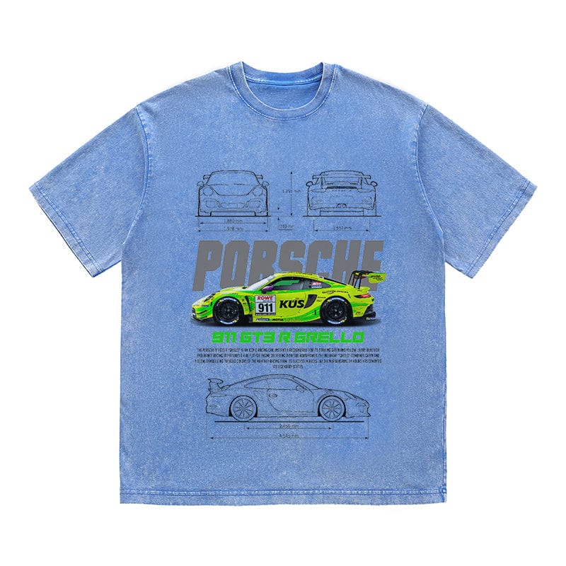 RDMCLOTHINGART tapestry hoodie GT3 R GRE HEAVY COTTON TEES-9414