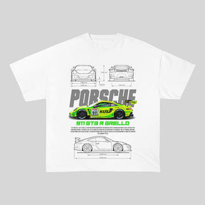 RDMCLOTHINGART tapestry hoodie GT3 R GRE HEAVY COTTON TEES-9414