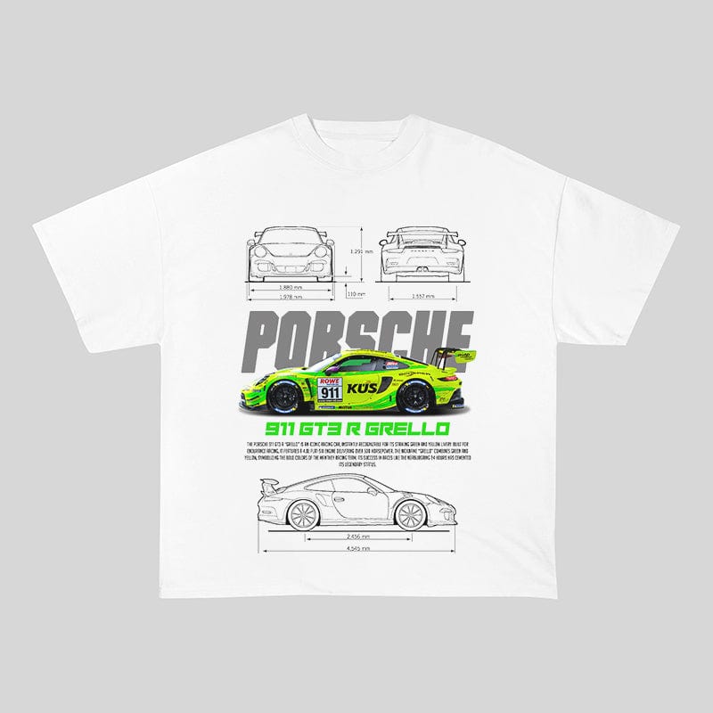 RDMCLOTHINGART tapestry hoodie GT3 R GRE HEAVY COTTON TEES-9414