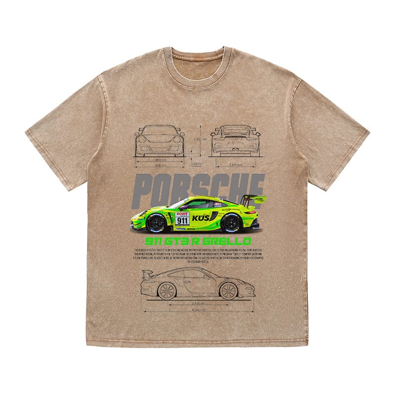 RDMCLOTHINGART tapestry hoodie GT3 R GRE HEAVY COTTON TEES-9414