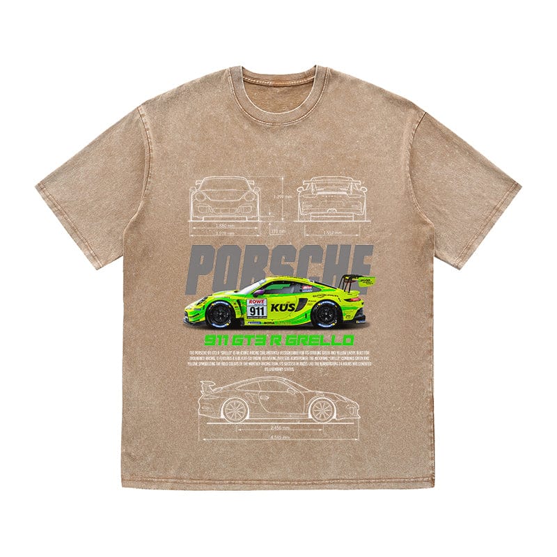 RDMCLOTHINGART tapestry hoodie GT3 R GRELL HEAVY COTTON TEES-9413