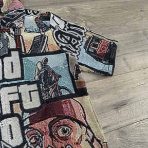 RDMCLOTHINGART tapestry hoodie GTA TAPESTRY T-SHIRT