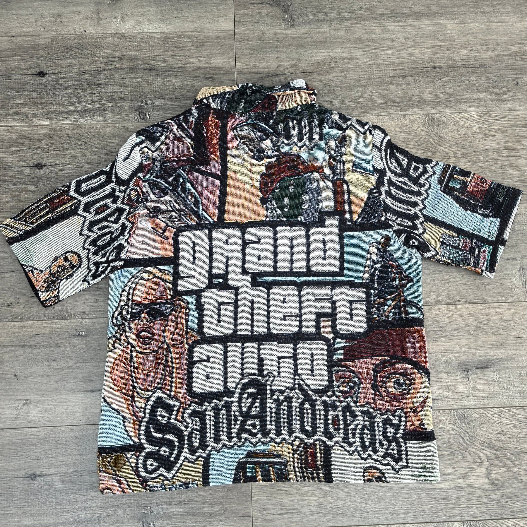 RDMCLOTHINGART tapestry hoodie GTA TAPESTRY T-SHIRT