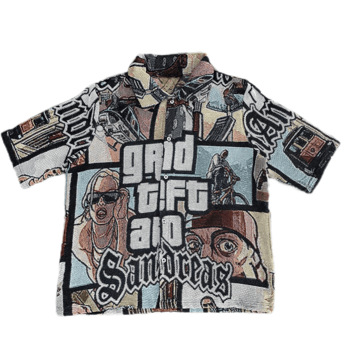 RDMCLOTHINGART tapestry hoodie GTA TAPESTRY T-SHIRT